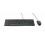 Logitech MK120 Keyboard/Mouse desktop set [USB, Optical 1000 DPI, Scroll, Spill-free, Silent, Black]