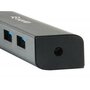 Equip 128954 4-port USB Hub, USB 3.2 Gen 1 Type-C -> USB 3.2 Gen 1 Type-A, 5000 Mbit/s, Black