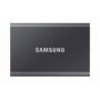 Samsung MU-PC1T0T/WW T7 Portable SSD, 1000 GB, USB Type-C, 3.2 Gen 2, 1050 MB/s, Password, Grey