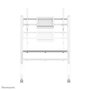 Neomounts by newstar FL50-525WH1 mobile floor stand for 55-86" screens, White