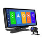 Automonitor 9,3" Podofo A3073 Carplay&Android Auto + Voor- en achtercamera